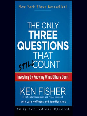 cover image of The Only Three Questions That Still Count